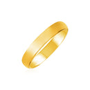 14k Yellow Gold 4mm Comfort Fit Wedding Band-2