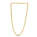 14k Yellow Gold Light Rope Chain (4.30 mm)-7