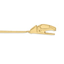 14k Yellow Gold Serpent Necklace-6