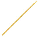 Double Rope Chain Bracelet in 10k Yellow Gold-3