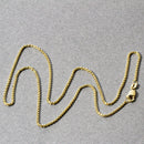14k Yellow Gold Round Box Chain 1.35 mm-11