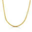 14k Yellow Gold Super Flex Herringbone Chain (1.50 mm)-8