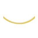 14k Yellow Gold Chain in a Classic Omega Design (4 mm)-3