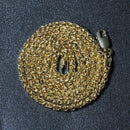 14k Yellow Gold 2.8mm Light Weight Wheat Chain-12