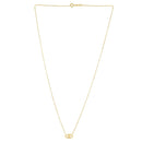 14k Yellow Gold Pearl Evil Eye Necklace-5