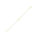 14k Yellow Gold Star of David Bracelet-3