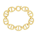 14k Yellow Gold High Polish Mariner Link Bracelet  (13.80 mm)-2