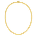 14k Yellow Gold Tubogas Necklace (5.00 mm)-4