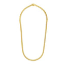 6.9mm 14k Yellow Gold Semi Solid Miami Cuban Chain-6
