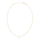 14K Yellow Gold Gemini Necklace-4
