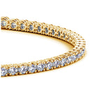 Lab Grown Round Diamond Tennis Bracelet in 14k Yellow Gold (3 cctw F/G  VS2/SI1)-5