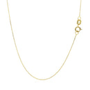 14k Yellow Gold Necklace with Moon-6