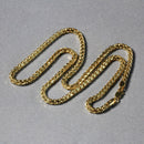 3.15mm 14k Yellow Gold Diamond Cut Round Franco Chain-11