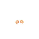 14k Rose Gold Ball Style Stud Earrings (4.0 mm)-5