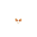 14k Rose Gold Ball Style Stud Earrings (4.0 mm)-6