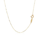 14k Yellow Gold Pendant with Claddagh Symbol-5