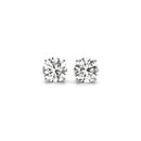 2 cttw Certified IGI Lab Grown Round Diamond Stud Earrings 14k White Gold (G/VS2)-5