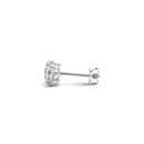 2 cttw Certified IGI Lab Grown Round Diamond Stud Earrings 14k White Gold (G/VS2)-6