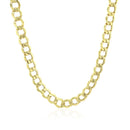 5.3mm 10k Yellow Gold Curb Chain-6