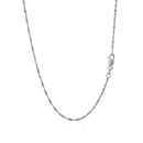 10k White Gold Singapore Chain(1.50 mm)-6