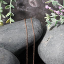 14k Rose Gold Round Cable Link Chain (1.25 mm)-10