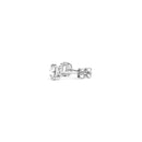 1 cttw Certified IGI Lab Grown Round Diamond Stud Earrings 14k White Gold (G/VS2)-8