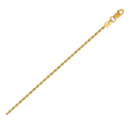 14k Yellow Gold Solid Rope Chain (1.50 mm)-2