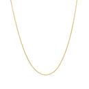 14k Yellow Gold Oval Cable Link Chain 0.6mm-9