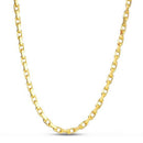 14k Yellow Gold French Cable Link Chain (3.60 mm)-5
