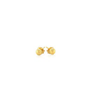 10k Yellow Gold Ball Style Stud Earrings (4.0 mm)-5