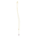14k Yellow Gold Tesoro Pearl Lariat Necklace-6