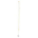 14k Yellow Gold Tesoro Pearl Lariat Necklace-7