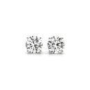 3 cttw Certified IGI Lab Grown Round Diamond Stud Earrings 14k White Gold (G/VS2)-5