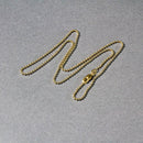 14k Yellow Gold Bead Chain 1.5mm-11