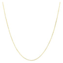 14k Yellow Gold French Cable Chain (1.30 mm)-2