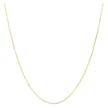 14k Yellow Gold French Cable Chain (1.30 mm) - 0