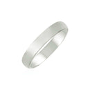 14k White Gold 4mm Comfort Fit Wedding Band-2