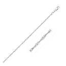 14k White Gold Singapore Chain 1.7mm-4