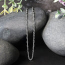 14k White Gold Singapore Chain 1.7mm-6