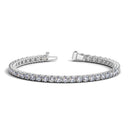 Lab Grown Round Diamond Tennis Bracelet in 14k White Gold (8 cctw F/G  VS2/SI1)-4