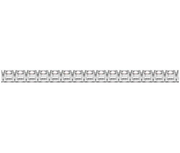 Lab Grown Round Diamond Tennis Bracelet in 14k White Gold (8 cctw F/G  VS2/SI1)