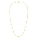 14k Yellow Gold Alternate Valentino Chain (1.40 mm)-2