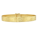 14k Yellow Gold Glacier Bracelet (8.10 mm)-4
