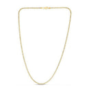 Ice Barrel Chain in 14k Yellow Gold (2.70 mm)-7