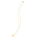 14k Yellow Gold Ppillon Butterfly Necklace-6