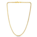 14k Yellow Gold Round Pave Franco Chain (4.00 mm)-6