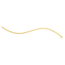 14k Yellow Gold 7 inch Mini Cube Bracelet (2.60 mm)-6
