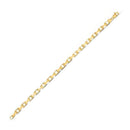 14k Yellow Gold French Cable Link Chain (4.80 mm)-4