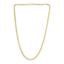 14k Yellow Gold High Polish Mens Fancy Box Necklace (5.0mm)-4