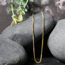 1.6mm 14K Yellow Gold Classic Box Chain-9